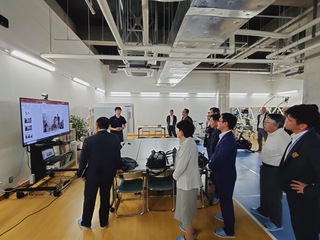 スポーツ科学センター視察